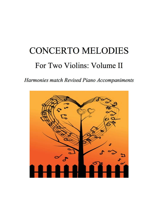 004 - Concerto Melodies For Two Violins, Volume II (Seitz #5, Bach Double & Bach a minor)