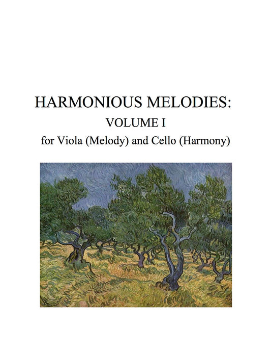 025 - Harmonious Melodies for Viola (Melody) and Cello (Harmony) Suzuki 1B, 2 & 3