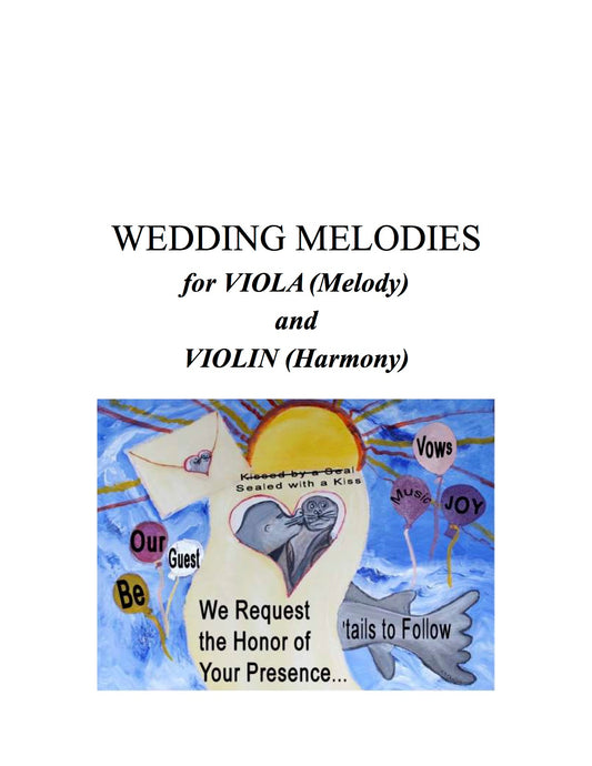 058 - Wedding Melodies for Viola (Melody) and Violin (Harmony)