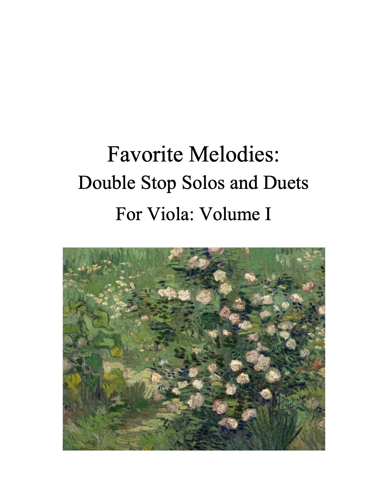 086 - Favorite Melodies I: Double Stop Solos and Duets for Viola (with 10 Suzuki Bk. I pieces)