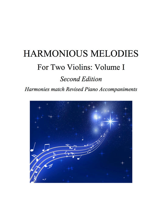 002 - Harmonious Melodies For Two Violins, Volume I (Suzuki 1B, 2 & 3)