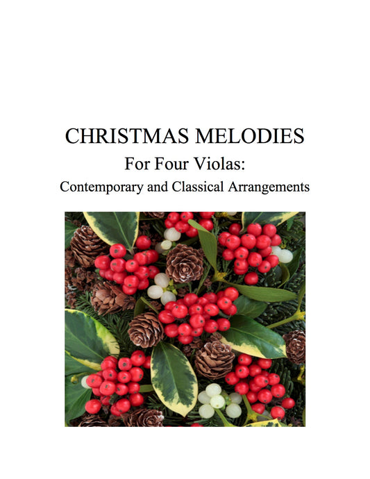 044B - Christmas Melodies For Four Violas, Volume I