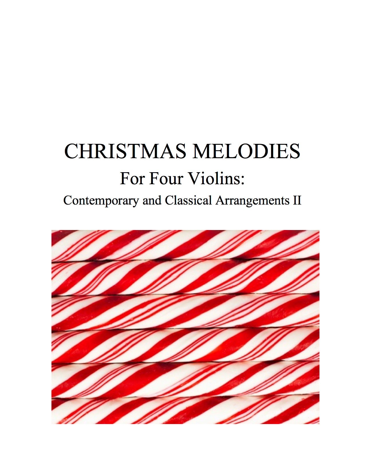045 - Christmas Melodies For Four Violins, Volume II