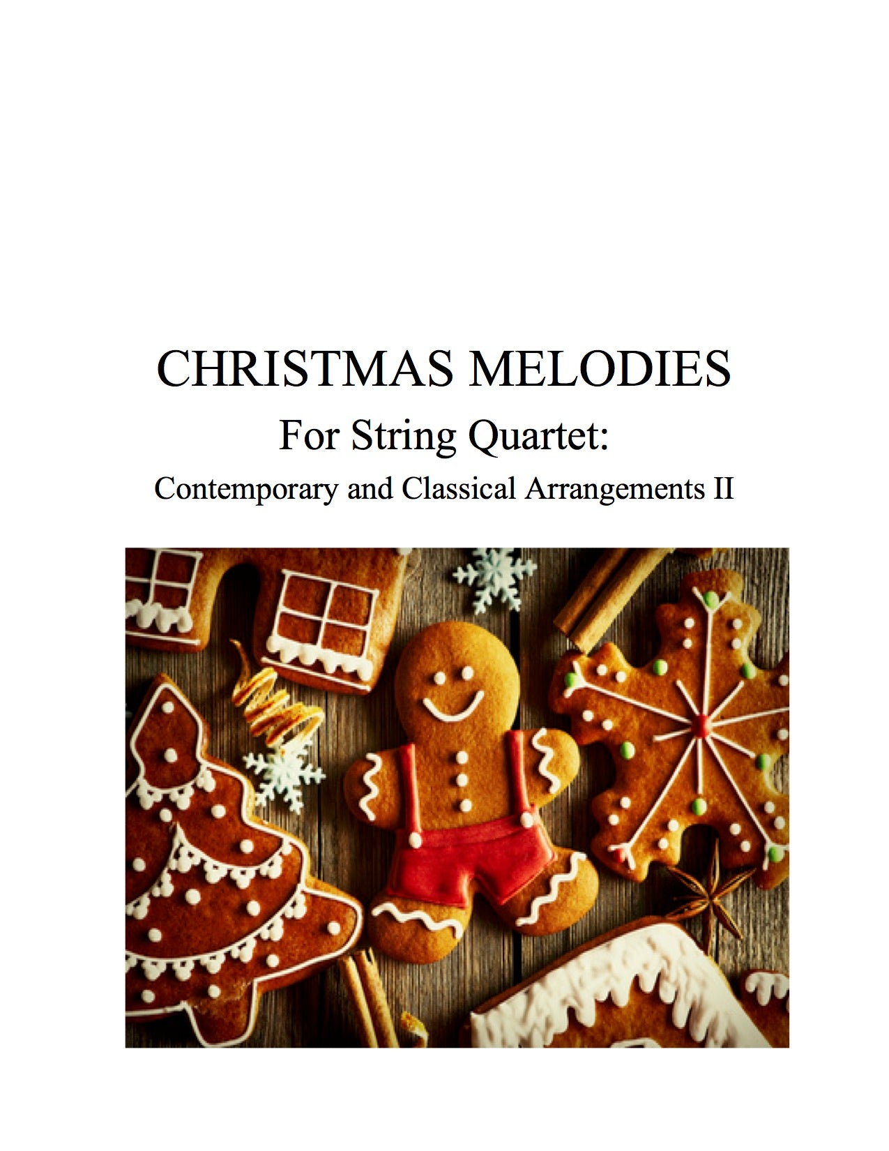 048 - Christmas Melodies For String Quartet, Volume II