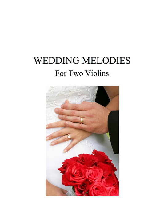 051 - Wedding Melodies For Two Violins