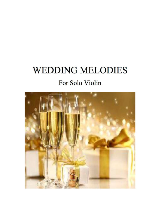 052 - Wedding Melodies For Solo Violin