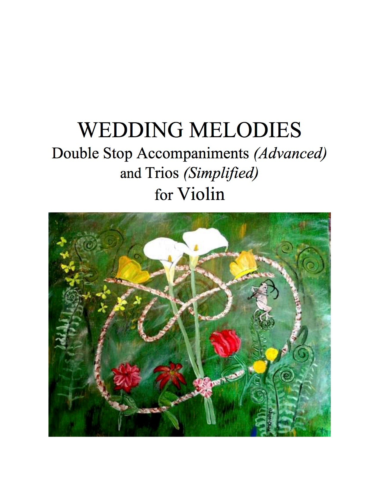 053 - Wedding Melodies: Double Stop Accompaniments and Trios For Violin
