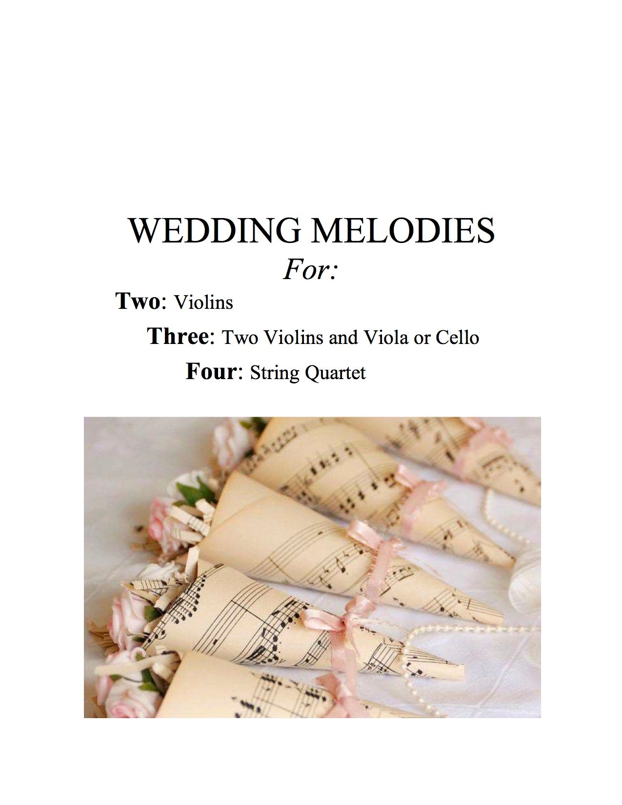 055 - Wedding Melodies For Two, Three or Four (Second Edition)