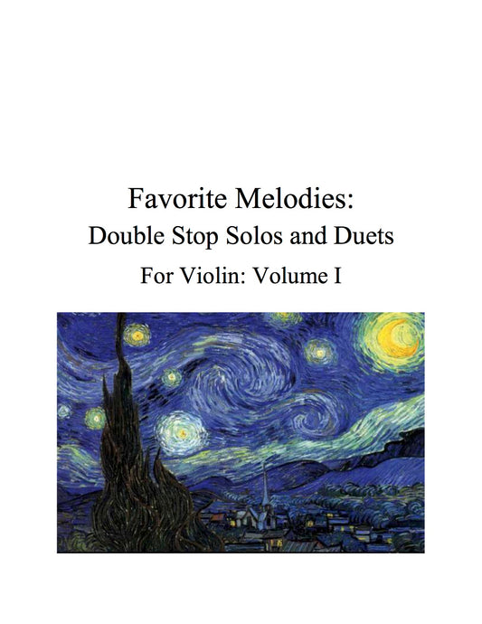 084 - Favorite Melodies I: Double Stop Solos and Duets for Violin (with 10 Suzuki Bk. I pieces)