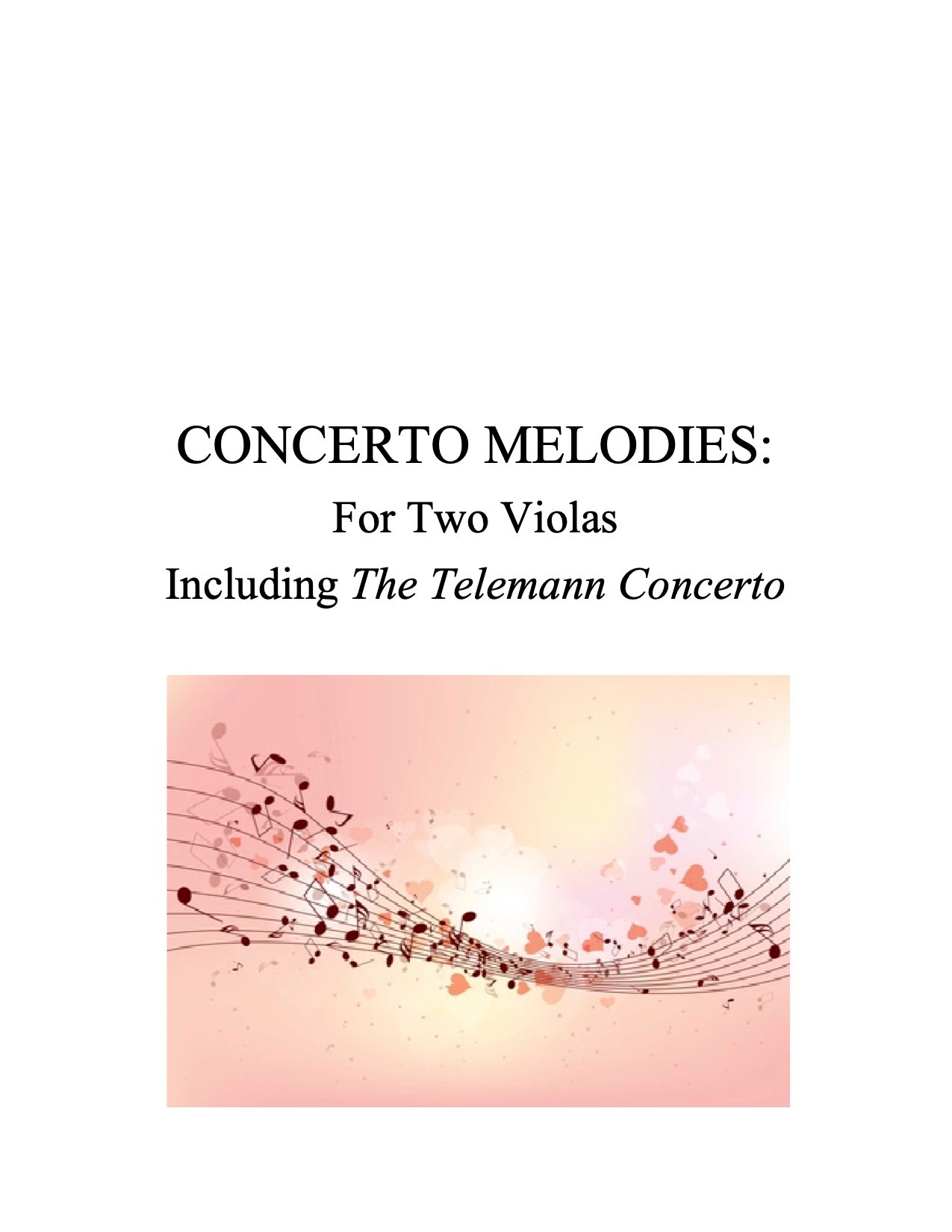 088 Concerto Melodies for Two Violas
