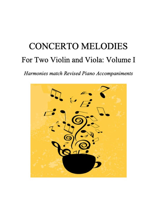 103 - Concerto Melodies For Violin and Viola, Volume I (Seitz #2, Vivaldi a & g minor, Reiding b minor)