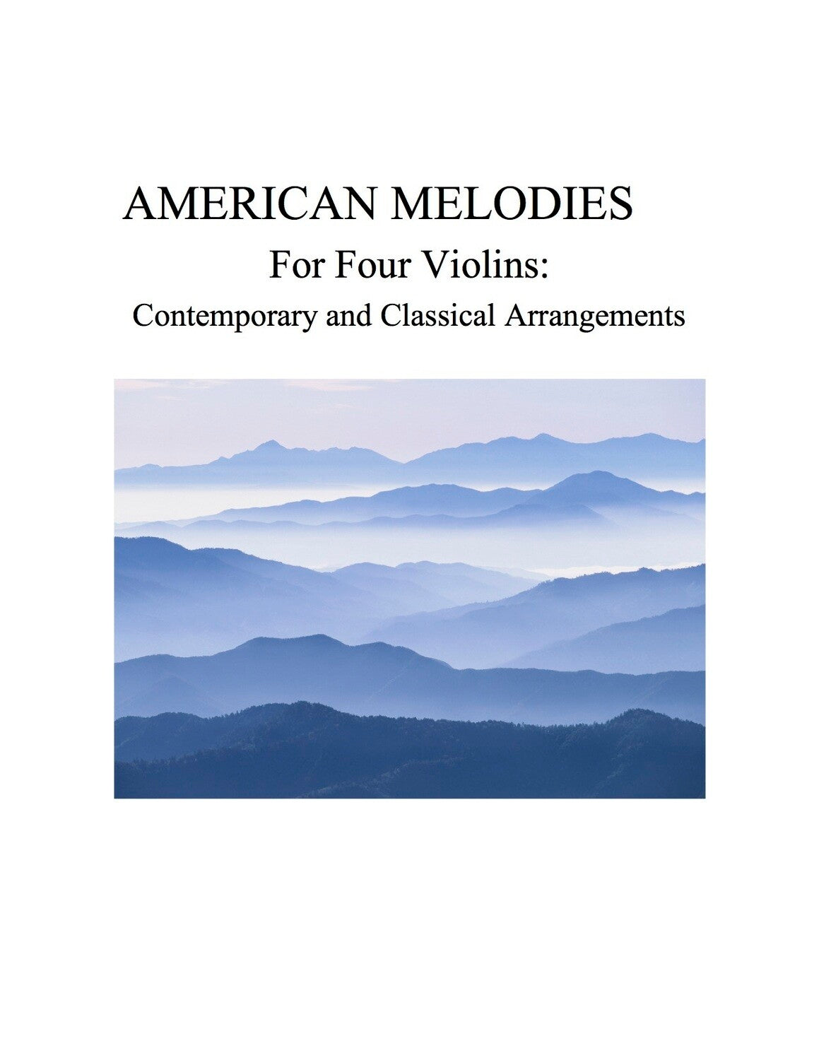 064 -  American Melodies For Four Violins and Cell Phone Symphony